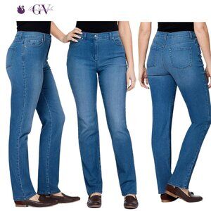 Women's Gloria Vanderbilt Amanda Stretch Slimming Jeans Blue Medium-Wash SZ 12P